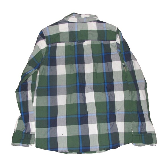 Urban Pipeline Green Plaid Long Sleeve Button Down Shirt Youth Size XL 18/20 - Picture 3 of 3